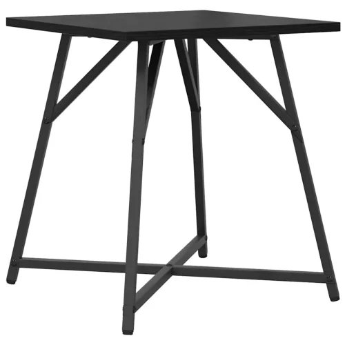 Kisasztal készlet 2 pcs Musta tammi 50 x 50 x 50 cm
