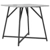 Kisasztal készlet 2 pcs Szürke sonoma és Fekete 50 x 50 x 50 cm