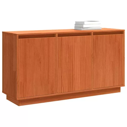 Széf Barna 111 x 34 x 60 cm Tömör fenyőfa