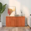Széf Barna 111 x 34 x 60 cm Tömör fenyőfa