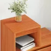 Éjjeliszekrény 2 pcs Viaszbarna 60 x 34 x 51 cm Tömör fenyőfa