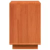 Éjjeliszekrény 2 pcs Viaszbarna 60 x 34 x 51 cm Tömör fenyőfa