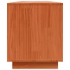 TV szekrény Barna 156 x 37 x 45 cm Tömör fenyőfa