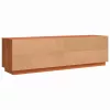 TV szekrény Barna 156 x 37 x 45 cm Tömör fenyőfa