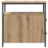 Éjjeliszekrény fiókkal kézműves tölgy 30 x 60 x 60 cm Faanyag