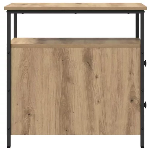 Éjjeliszekrény fiókkal kézműves tölgy 30 x 60 x 60 cm Faanyag