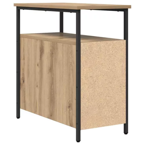 Éjjeliszekrény fiókkal kézműves tölgy 30 x 60 x 60 cm Faanyag