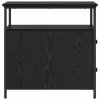 Éjjeliszekrény 2 pcs Musta tammi 30 x 60 x 60 cm Faanyag