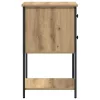 Éjjeliszekrény 2 pcs kézműves tölgy 32 x 42 x 70 cm Faanyag