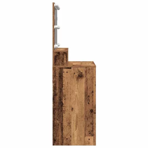 Öltözködőasztal fiókkal Régi fa 80 x 41 x 134,5 cm Faanyag
