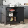 Konyhai kocsi Musta tammi 87.5 x 38.5 x 84.5 cm Faanyag