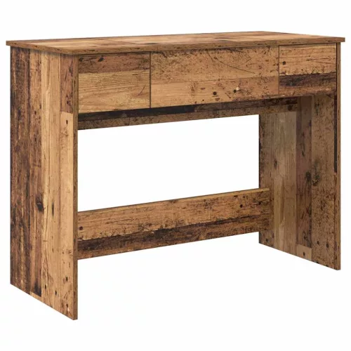 Öltözködőasztal fiókkal Régi fa 100 x 45 x 76 cm Faanyag