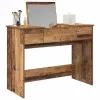 Öltözködőasztal fiókkal Régi fa 100 x 45 x 76 cm Faanyag