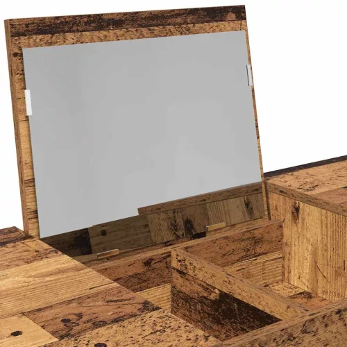 Öltözködőasztal fiókkal Régi fa 100 x 45 x 76 cm Faanyag