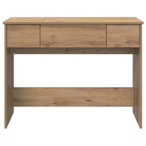 Öltözködőasztal fiókkal kézműves tölgy 100 x 45 x 76 cm Faanyag
