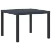 Kerti Asztal Antracit 100 x 100 x 73 cm polirattan