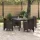 Kerti Asztal Barna 100 x 100 x 73 cm polirattan