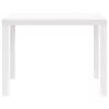 Kerti Asztal Fehér 100 x 100 x 73 cm polirattan
