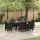 Kerti Asztal Barna 150 x 100 x 73 cm polirattan