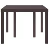 Kerti Asztal Barna 150 x 100 x 73 cm polirattan
