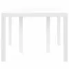 Kerti Asztal Fehér 150 x 100 x 73 cm polirattan