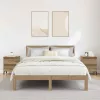 Éjjeliszekrény 2 pcs kézműves tölgy 40 x 35 x 50 cm Faanyag