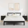 Éjjeliszekrény 2 pcs Musta tammi 40 x 35 x 50 cm Faanyag