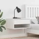 Éjjeli asztal Viaszbarna 50 x 32.5 x 24 cm Tömör fenyőfa