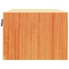 Éjjeli asztal Viaszbarna 50 x 32.5 x 24 cm Tömör fenyőfa