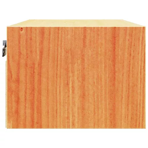 Éjjeli asztal Viaszbarna 50 x 32.5 x 24 cm Tömör fenyőfa