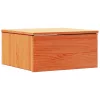 Éjjeli asztal 2 pcs Viaszbarna 37 x 35 x 18.5 cm Tömör fenyőfa
