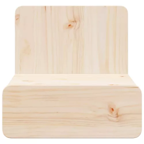 Éjjeli asztal 2 pcs Barna 44 x 32.5 x 40 cm Tömör fenyőfa