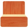 Éjjeli asztal 2 pcs Viaszbarna 44 x 32.5 x 40 cm Tömör fenyőfa