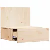 Éjjeli asztal 2 pcs Barna 42 x 32.5 x 40 cm Tömör fenyőfa