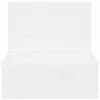 Éjjeli asztal 2 pcs Fehér 42 x 32.5 x 40 cm Tömör fenyőfa