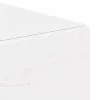 Éjjeli asztal 2 pcs Fehér 42 x 32.5 x 40 cm Tömör fenyőfa