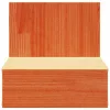 Éjjeli asztal 2 pcs Viaszbarna 42 x 32.5 x 40 cm Tömör fenyőfa