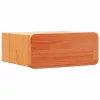 Éjjeli asztal 2 pcs Viaszbarna 39 x 34 x 16.5 cm Tömör fenyőfa