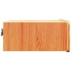 Éjjeli asztal 2 pcs Viaszbarna 39 x 34 x 16.5 cm Tömör fenyőfa