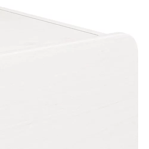 Éjjeli asztal fiókkal 2 pcs Fehér 39 x 34 x 33 cm Tömör fenyőfa