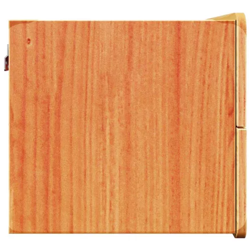 Éjjeli asztal fiókkal 2 pcs Barna 39 x 34 x 33 cm Tömör fenyőfa