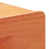 Éjjeli asztal fiókkal 2 pcs Barna 39 x 34 x 33 cm Tömör fenyőfa