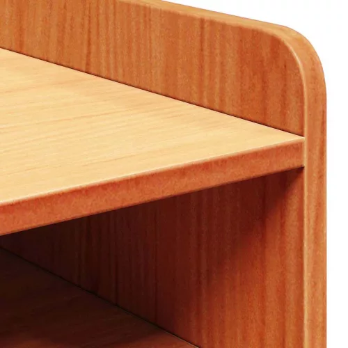 Éjjeli asztal 2 pcs Viaszbarna 38 x 36 x 29.5 cm Tömör fenyőfa