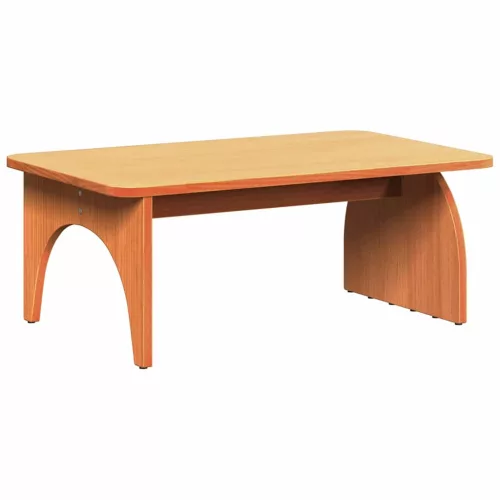 Dohányzóasztal Viaszbarna 80 x 50 x 31 cm Tömör fenyőfa