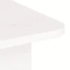 Dohányzóasztal Fehér 80 x 39,5 x 33,5 cm Tömör fenyőfa