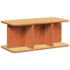 Dohányzóasztal Viaszbarna 80 x 39,5 x 33,5 cm Tömör fenyőfa