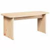 Dohányzóasztal Természetes 100 x 69 x 35.5 cm Tömör fenyőfa