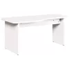 Dohányzóasztal Fehér 100 x 69 x 35.5 cm Tömör fenyőfa