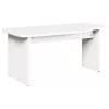 Dohányzóasztal Fehér 100 x 69 x 35.5 cm Tömör fenyőfa