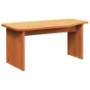 Dohányzóasztal Viaszbarna 100 x 69 x 35.5 cm Tömör fenyőfa